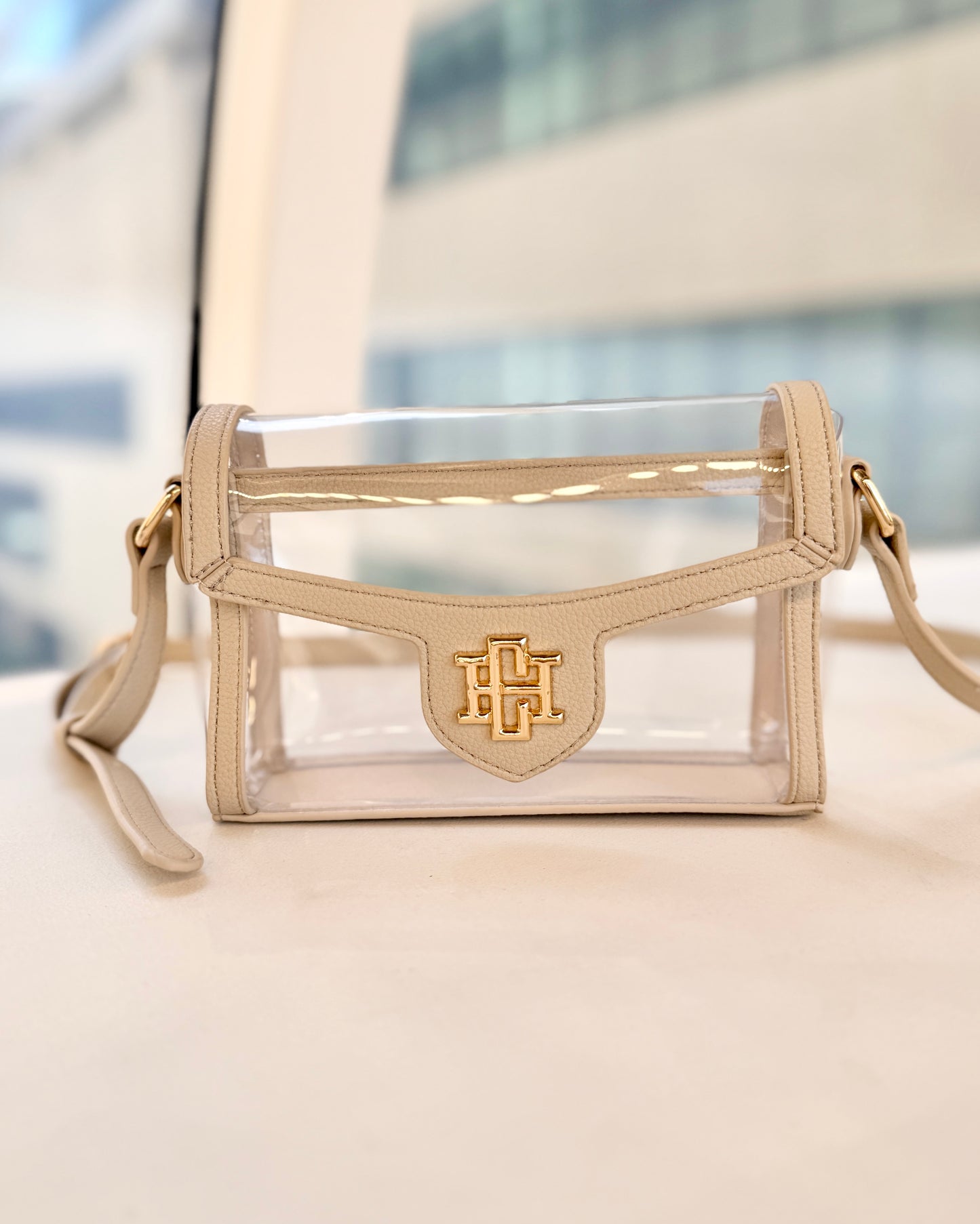 Anna Clear Bag Nude