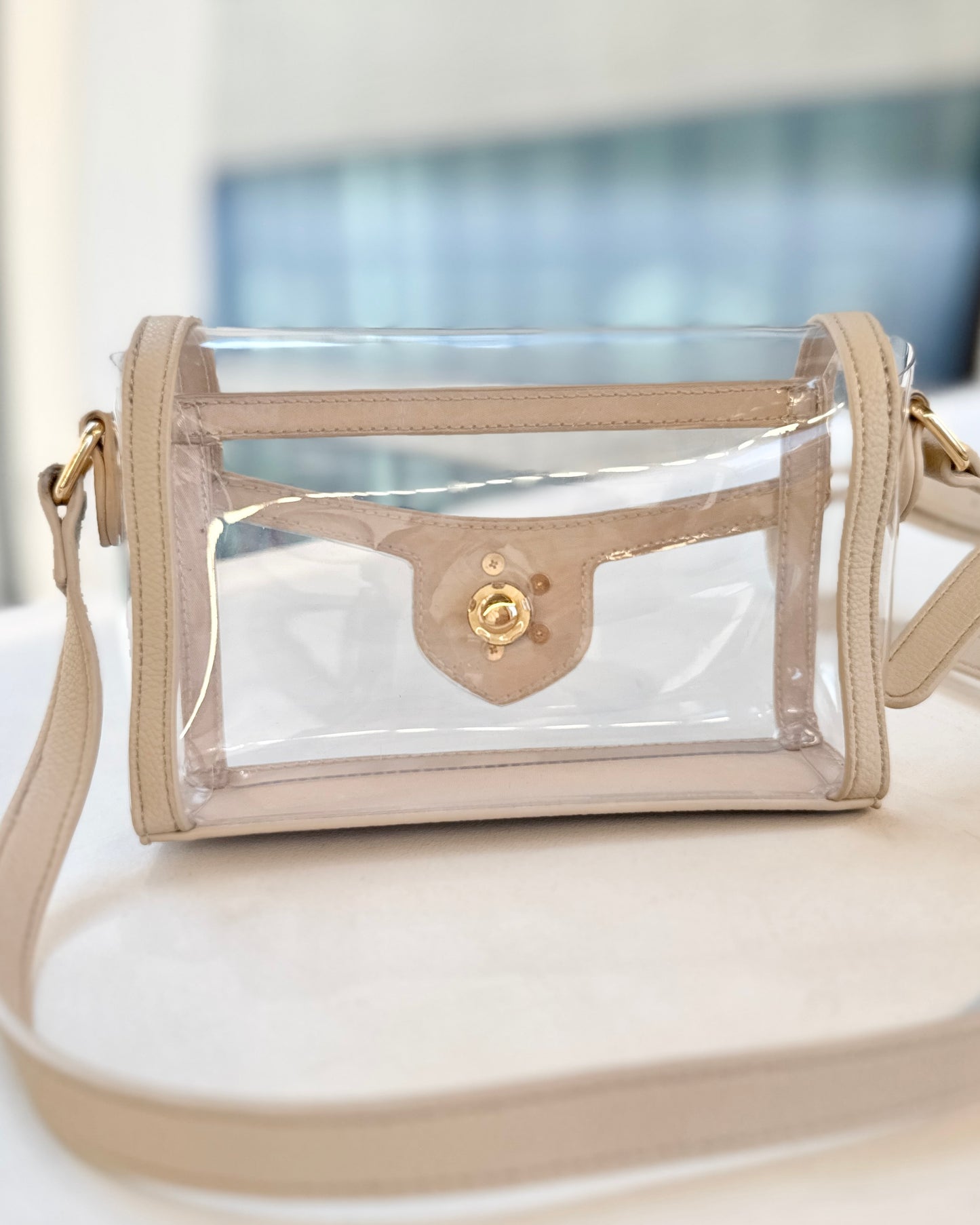 Anna Clear Bag Nude