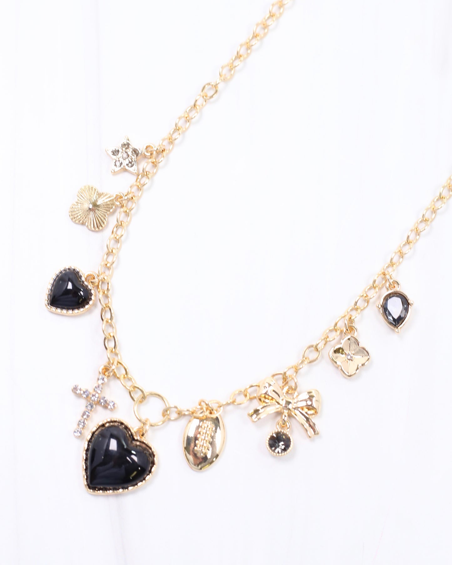 Bentley Charm Necklace BLACK