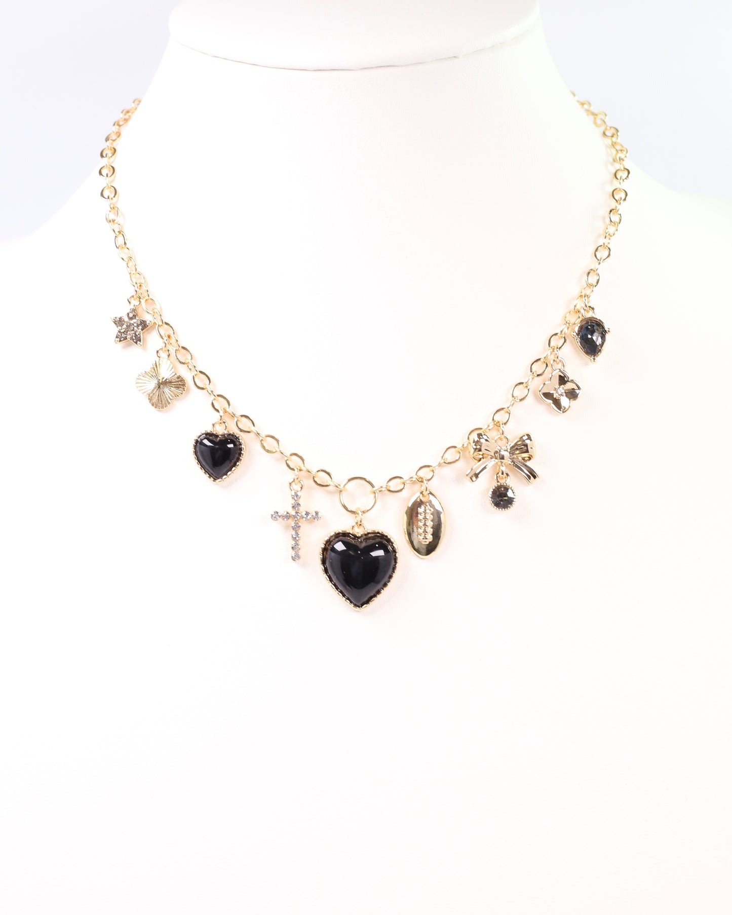 Bentley Charm Necklace BLACK