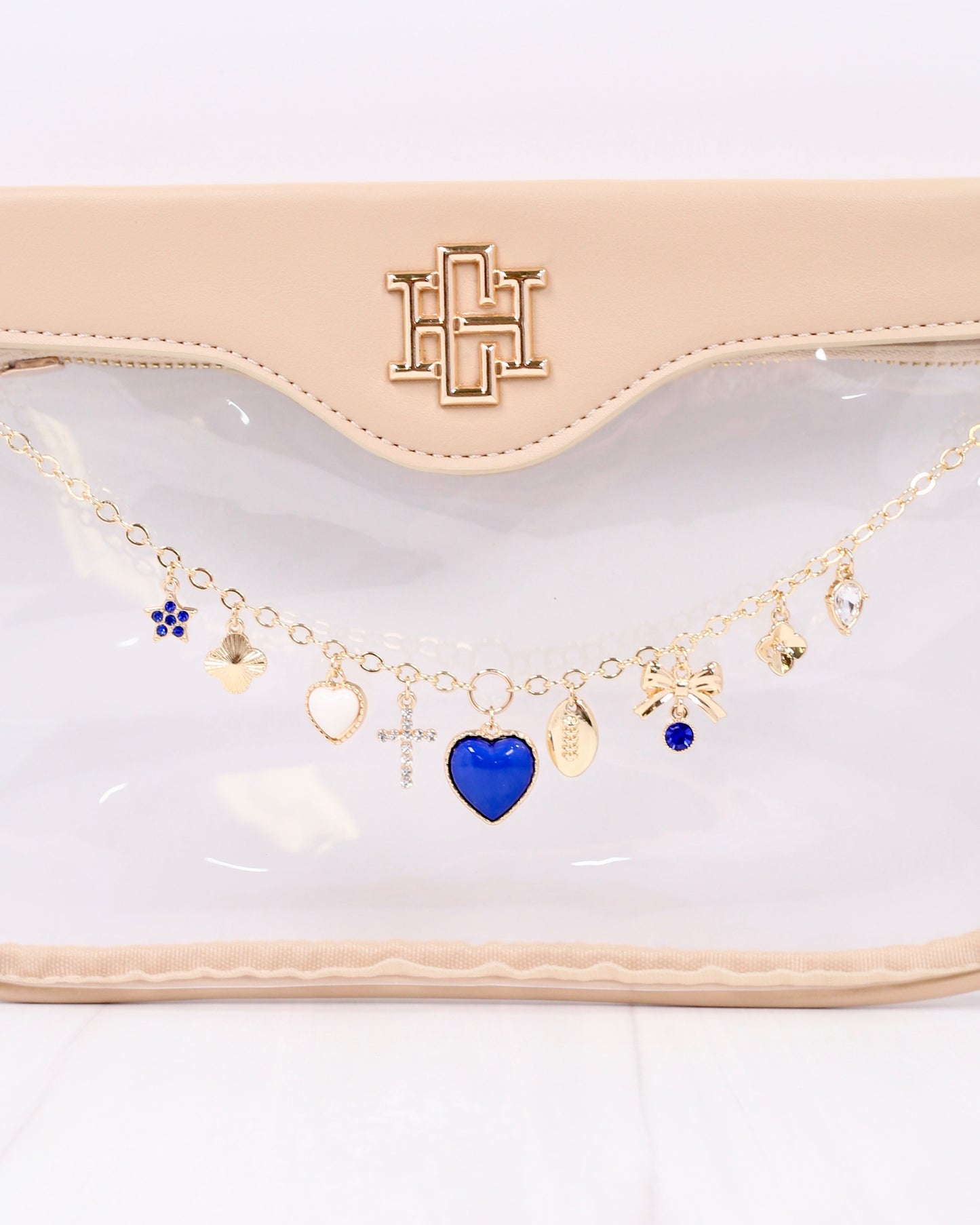 Avery Bag Chain ROYAL BLUE WHITE