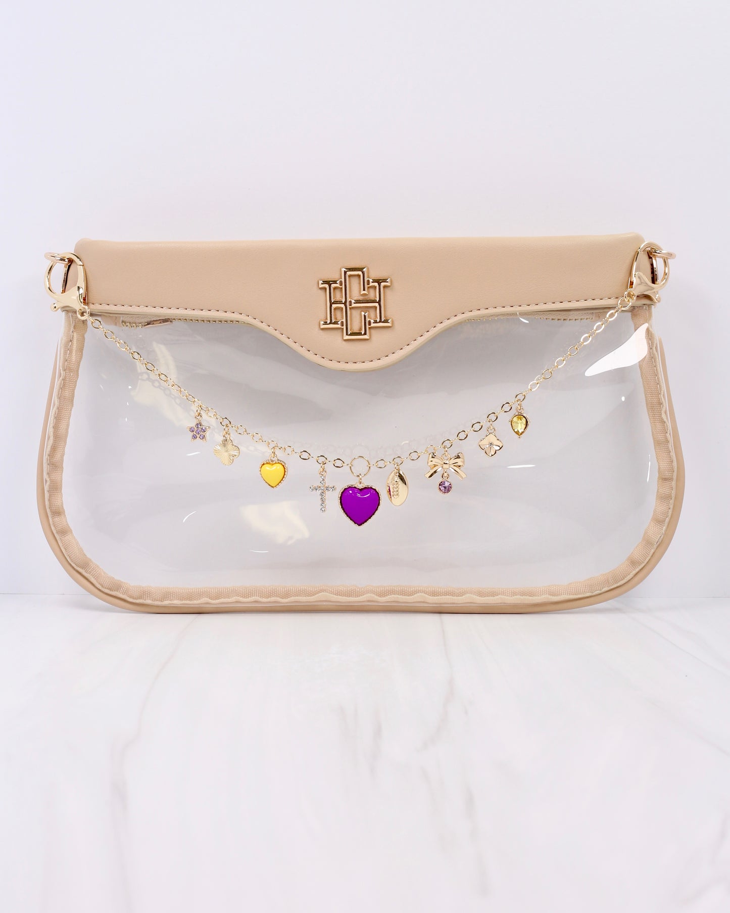 Avery Bag Chain PURPLE GOLD