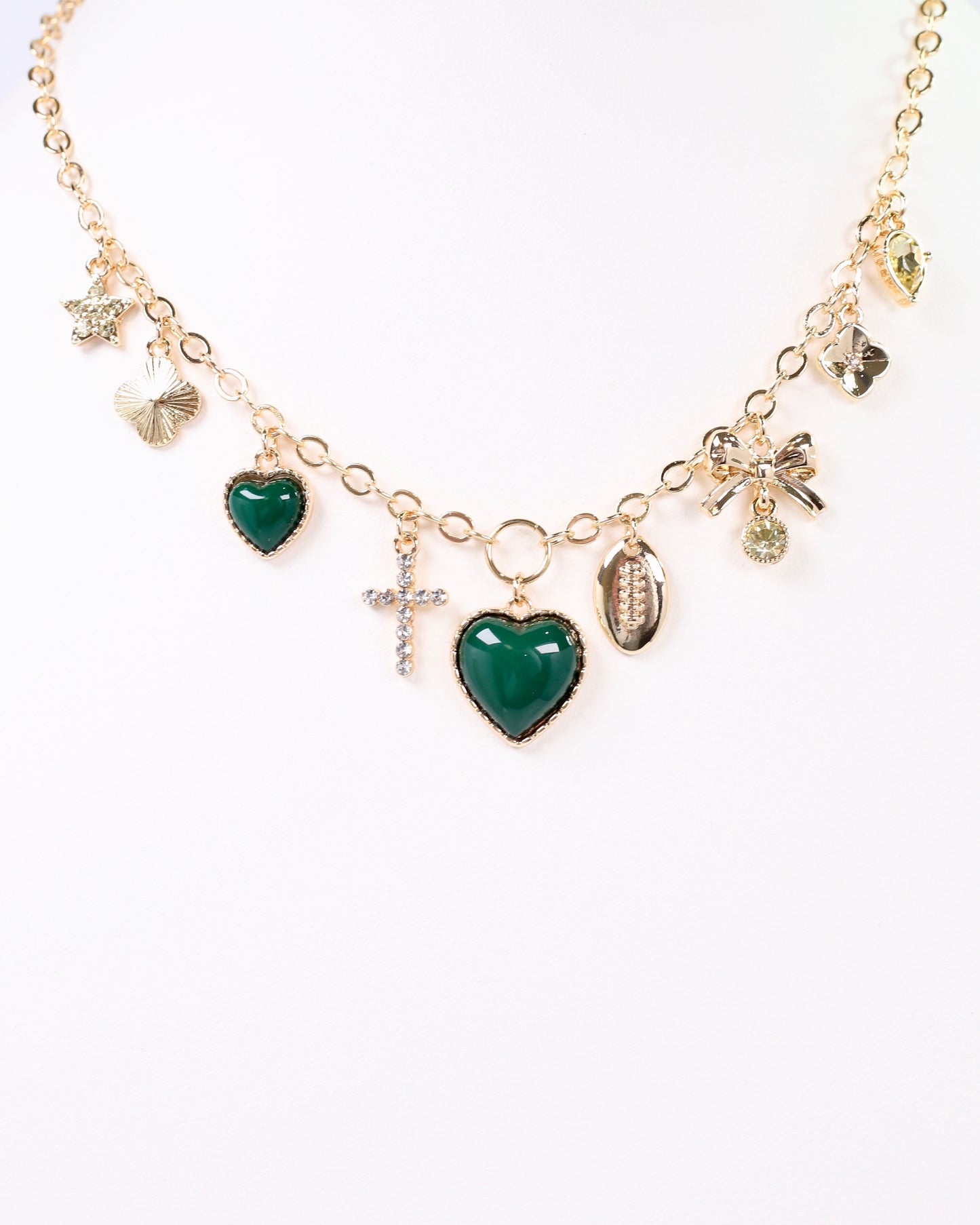 Bentley Charm Necklace GREEN
