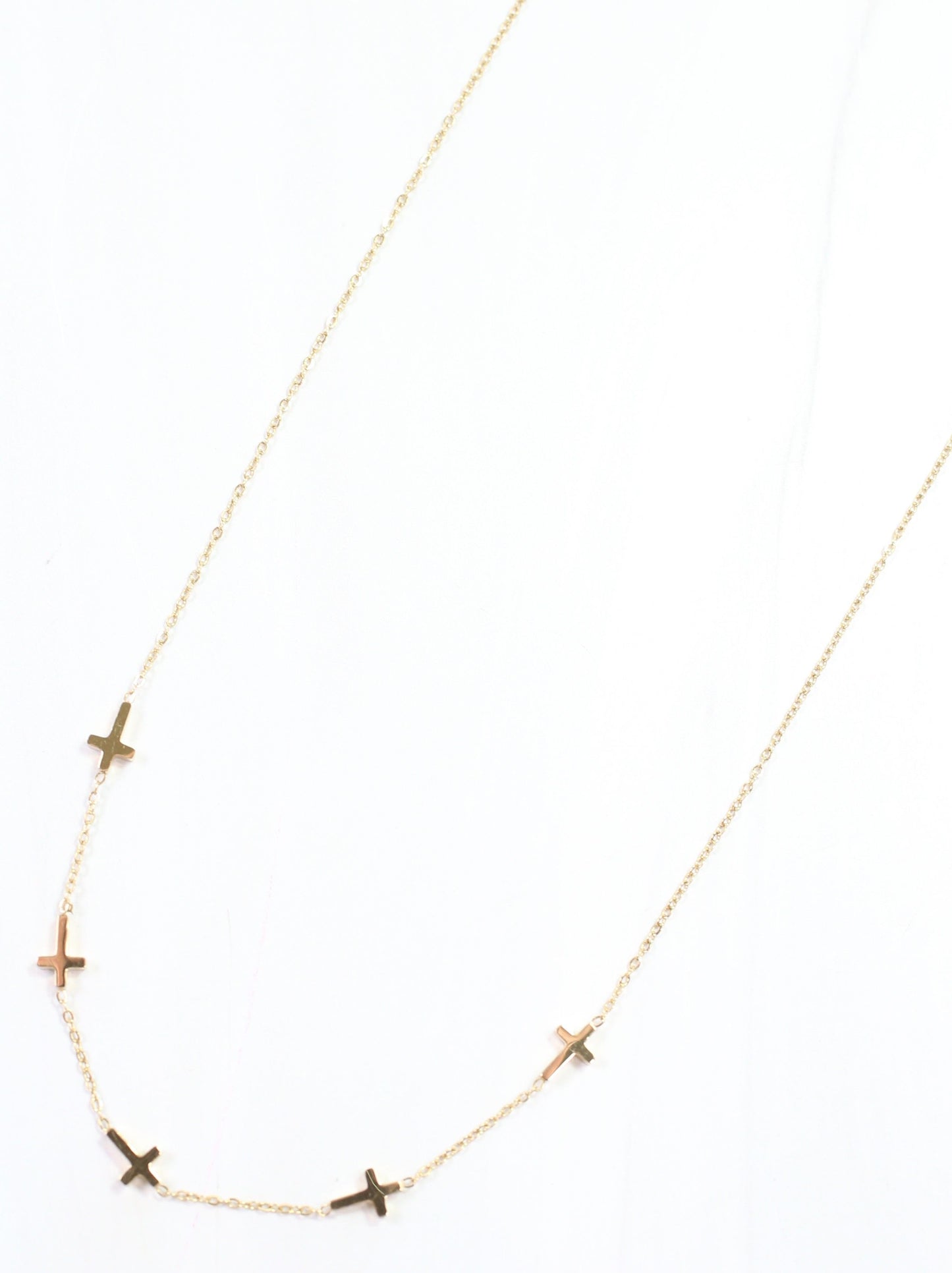 Gunnison Cross Necklace Gold