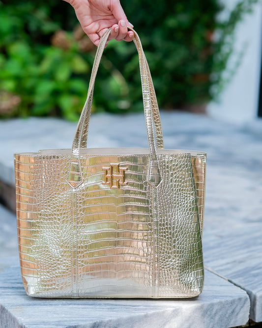 Heath Tote Bag Gold EC