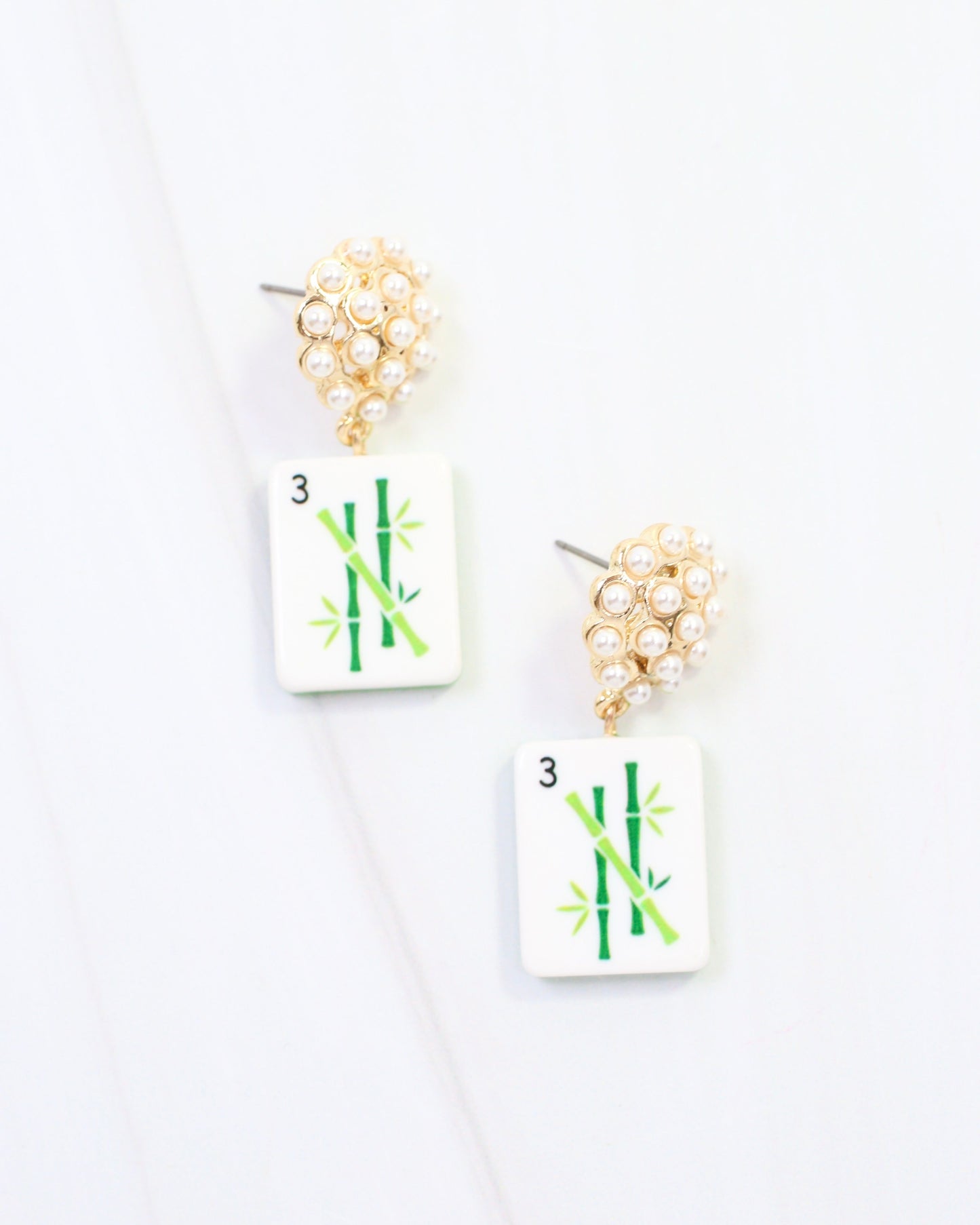 Charleston Drop Earring Green