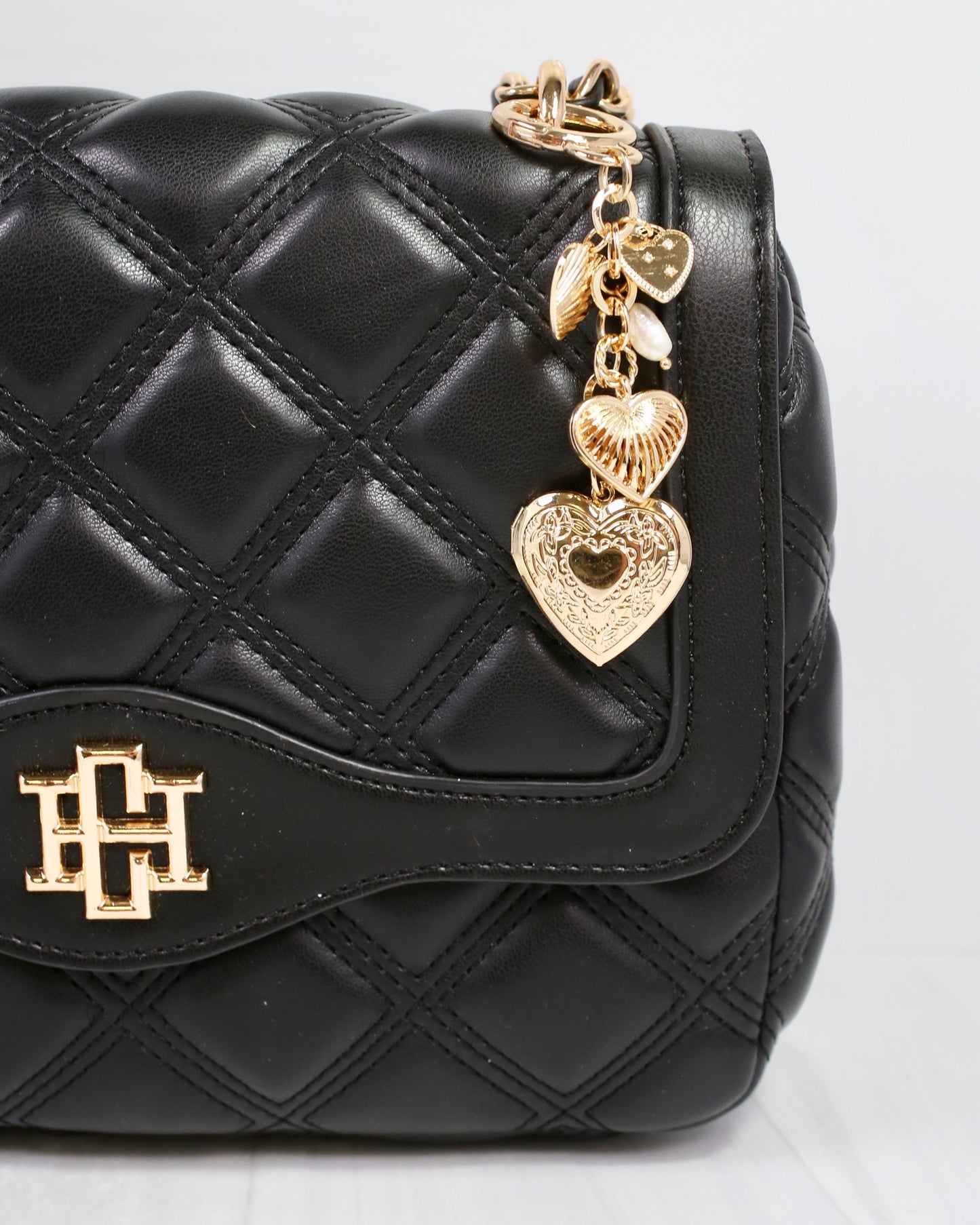 Landry Locket Bag Charm Gold