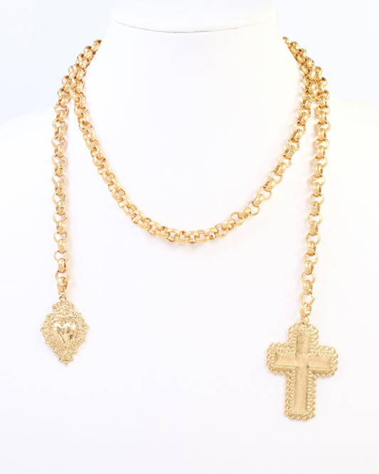 Bamoral Cross Pendant Necklace WRVG