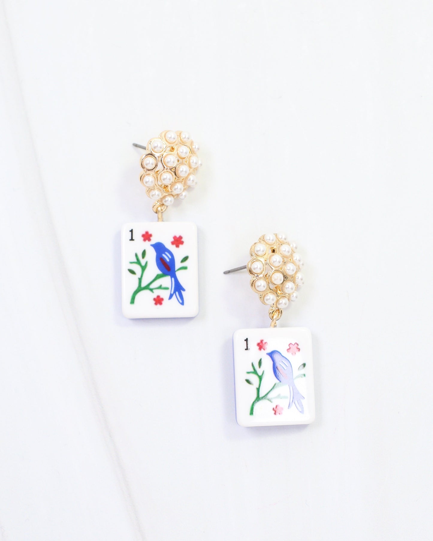 Charleston Drop Earring Blue