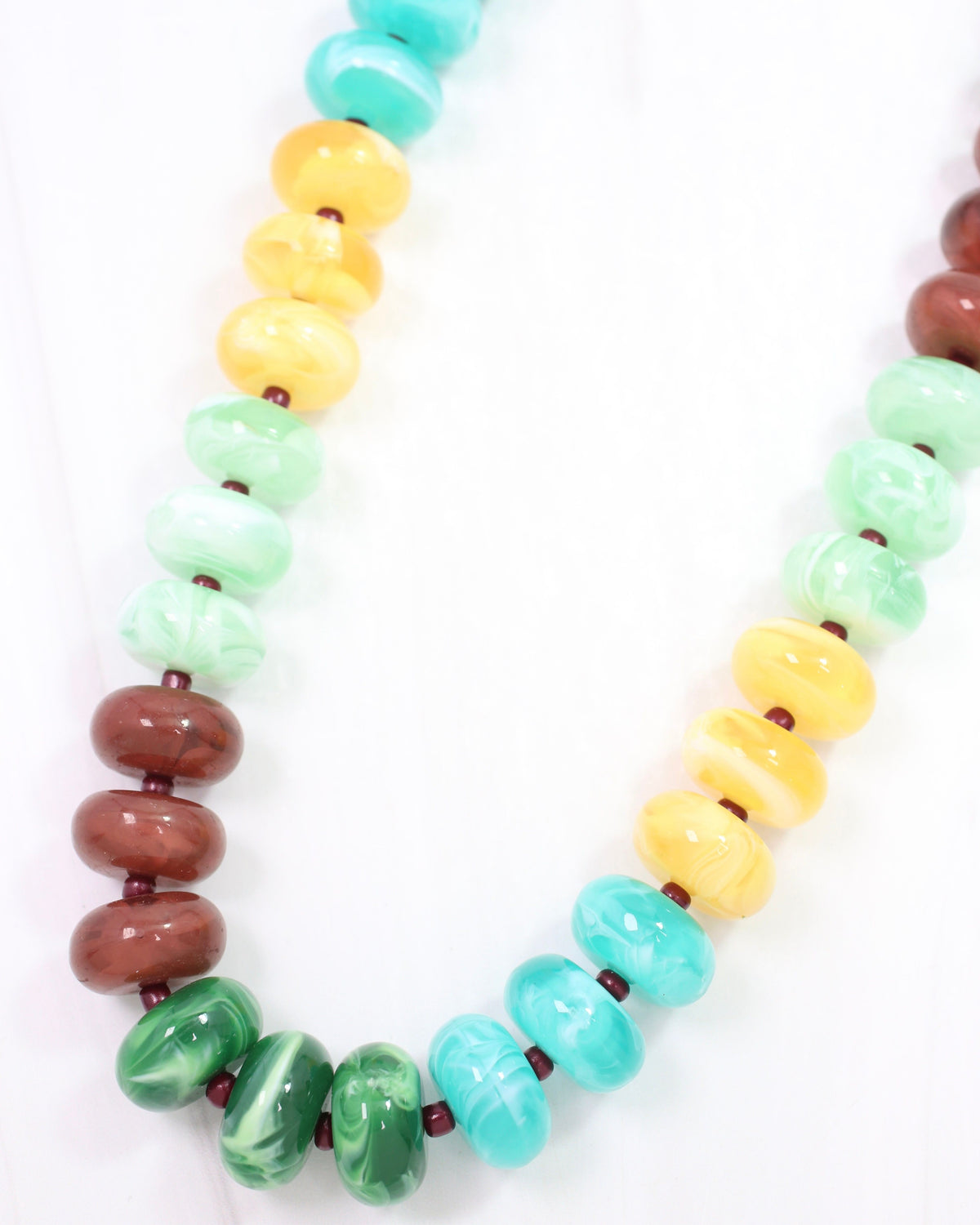 Bryant Beaded  Necklace YEL Multi