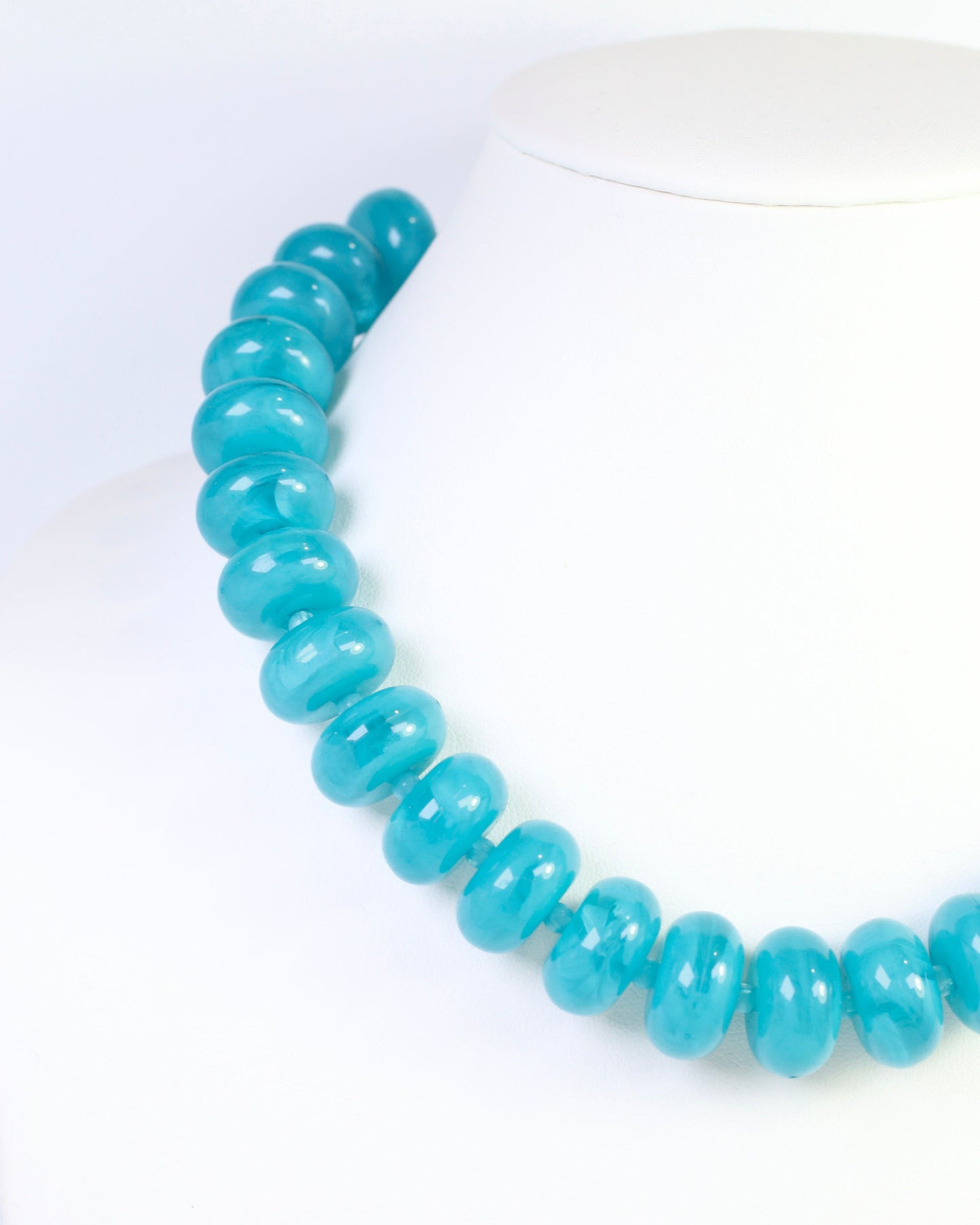 Davis Beaded Necklace Turquoise