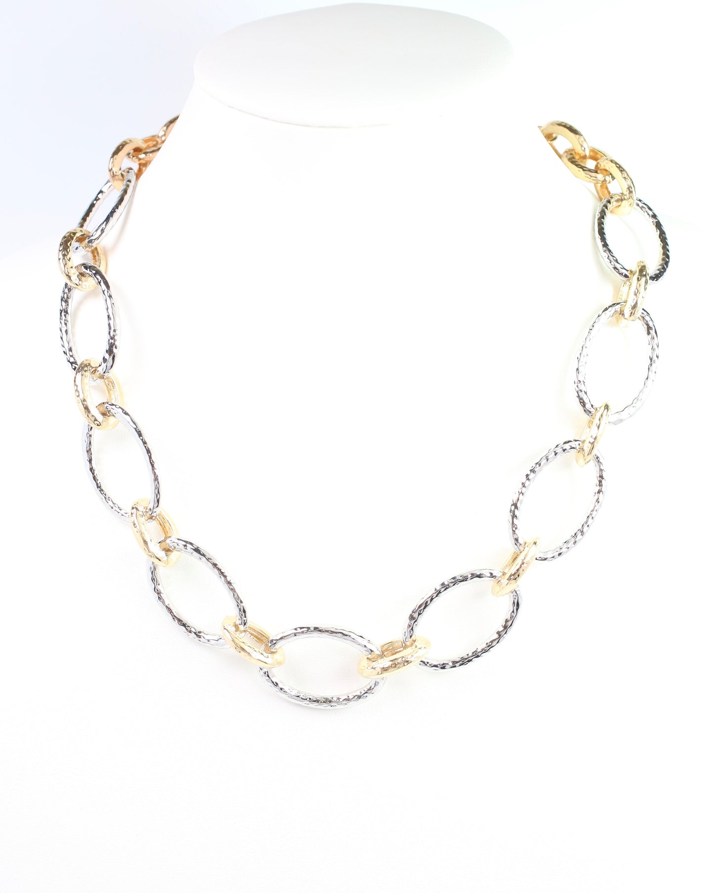 Lucinda Link Necklace Gold Silver