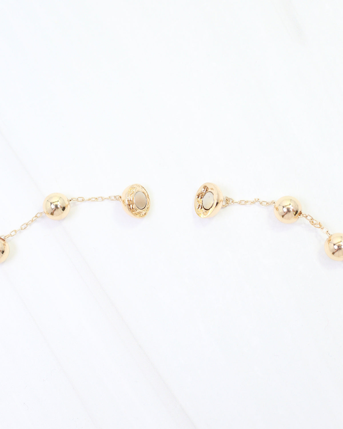 McKayla Beaded Necklace WR Gold