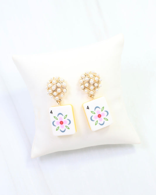 Charleston Drop Earring Pink
