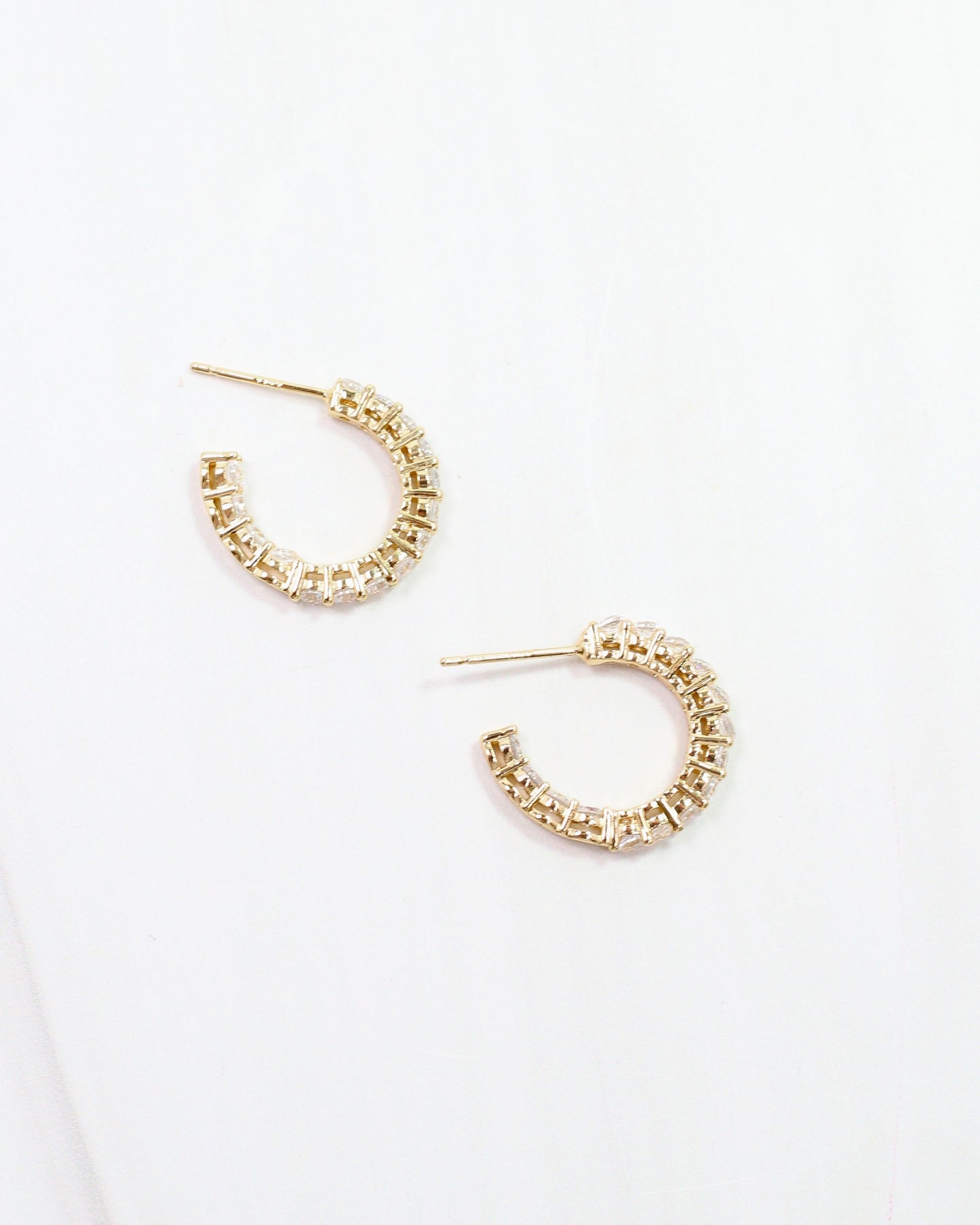 Olivia Hoop Earring Gold