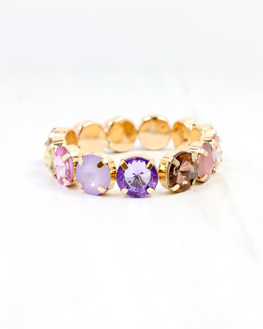 Shalimar Rhinestone Stretch Bracelet Light Multi