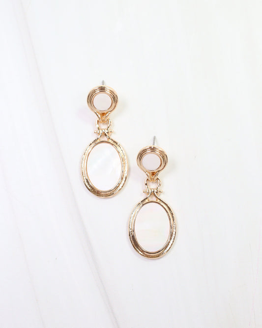 Brookfield Drop Earring Mother Of Pearl