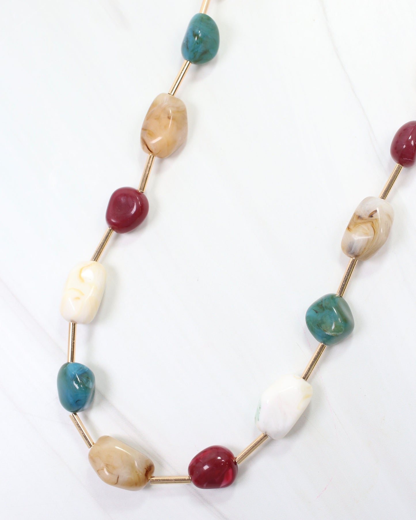 Burbank Stone Necklace Natural Multi