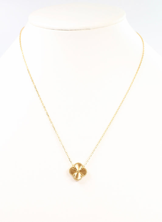 Baltimore Clover Necklace Gold