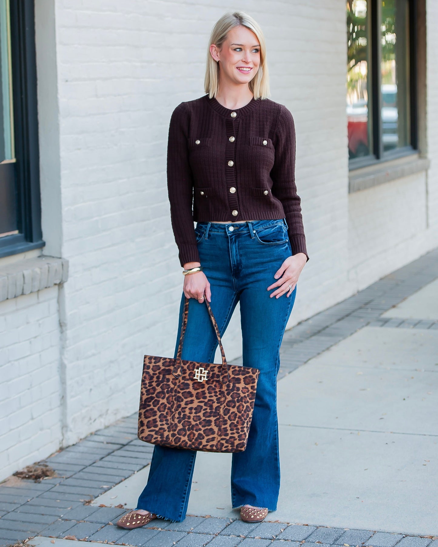 Heath Tote Bag Spotted Saddle