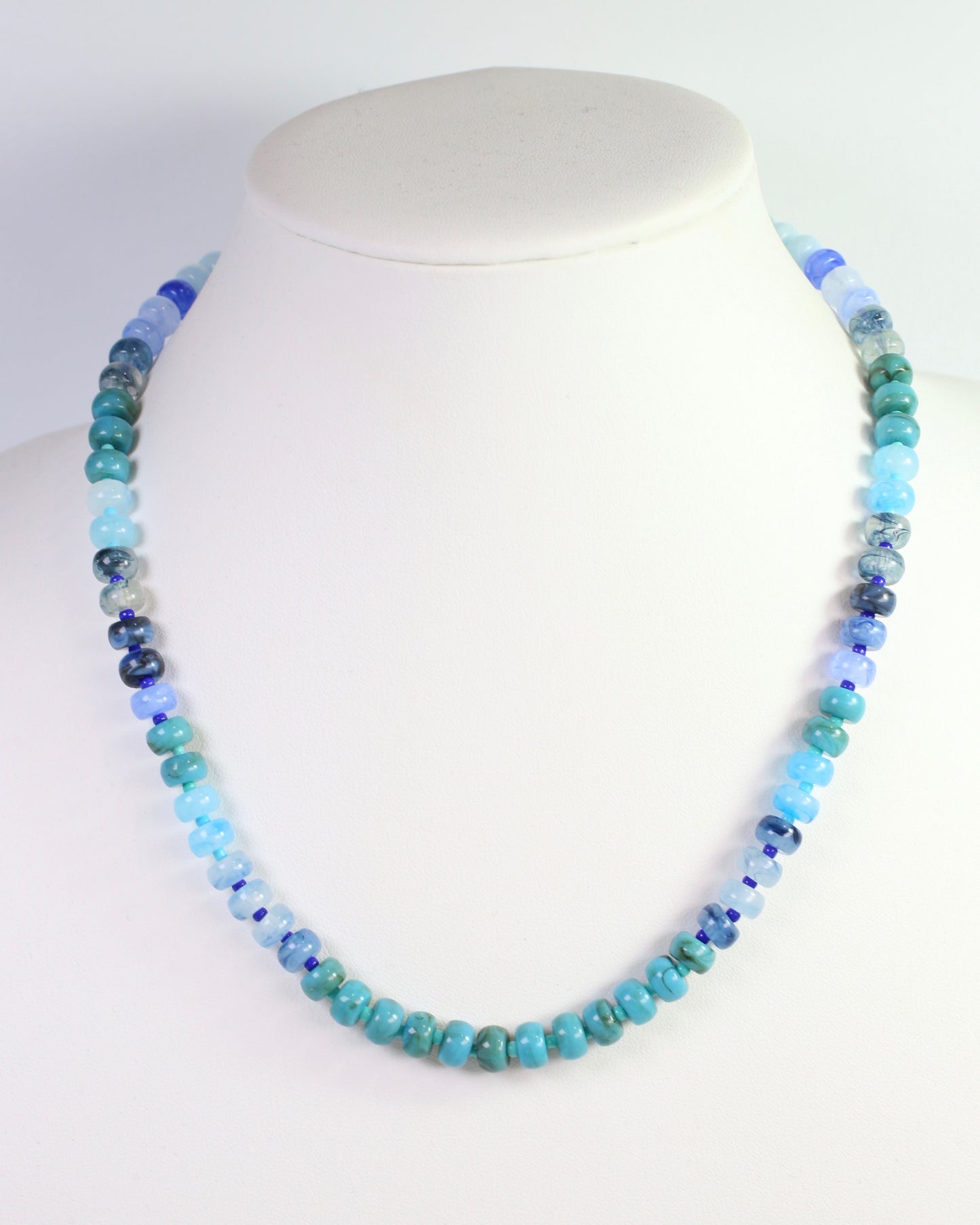 Cape San Blas Beaded Necklace Turquoise