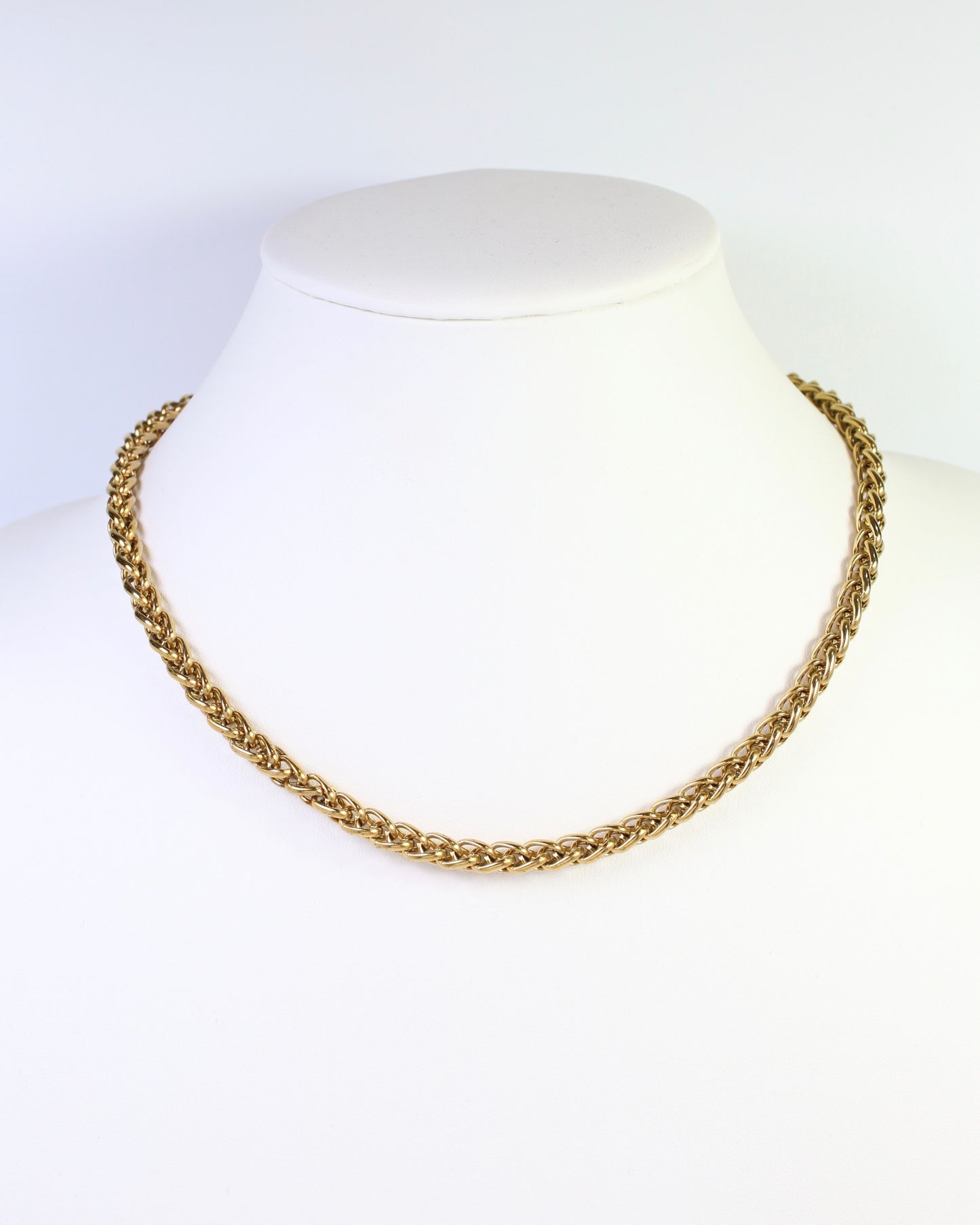 Lake Placid Link Chain Necklace WP Gold