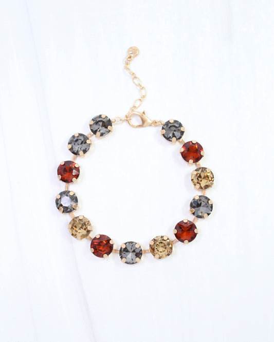 Andi Rhinestone Bracelet TPZ DK MUL