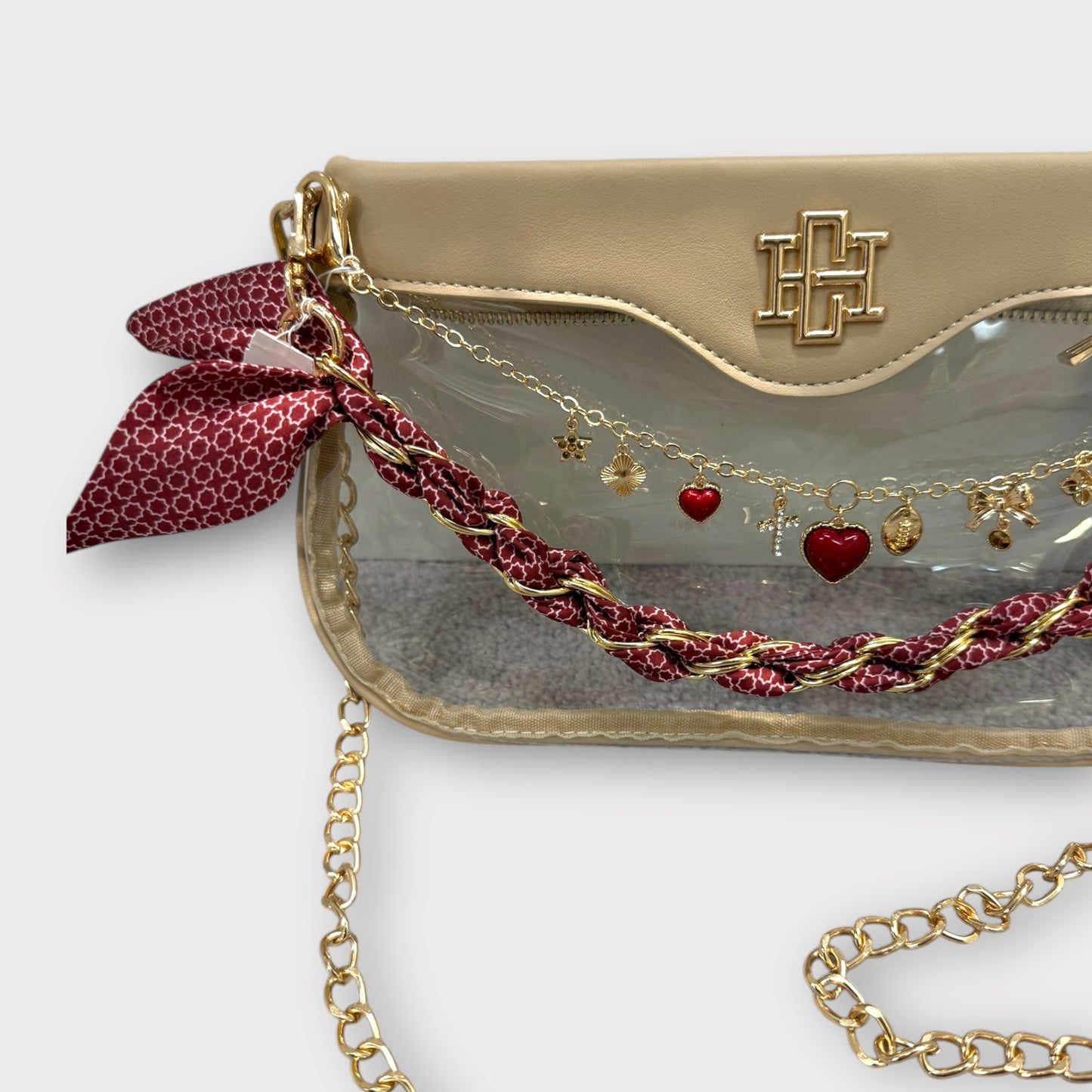 Burgundy Clear Bag Bundle