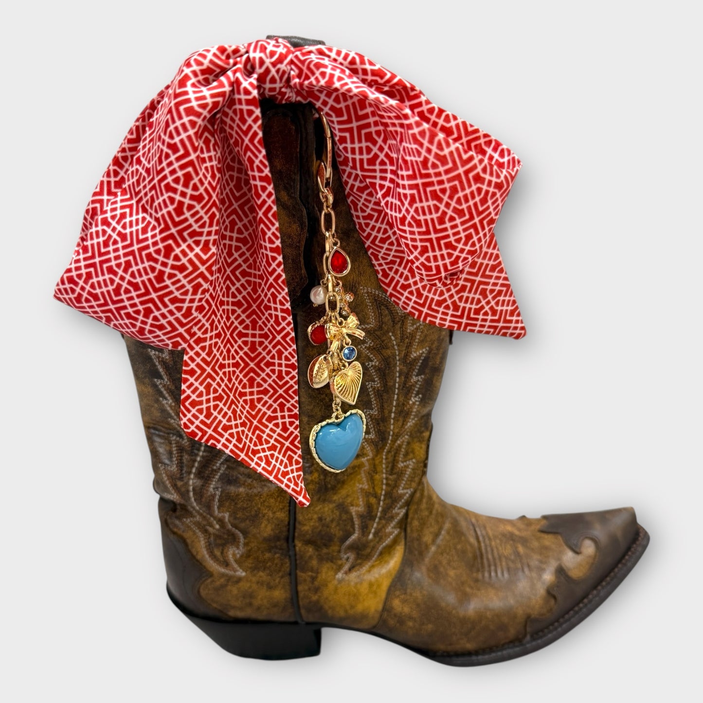 Boot Bundle Powder Blue & Red