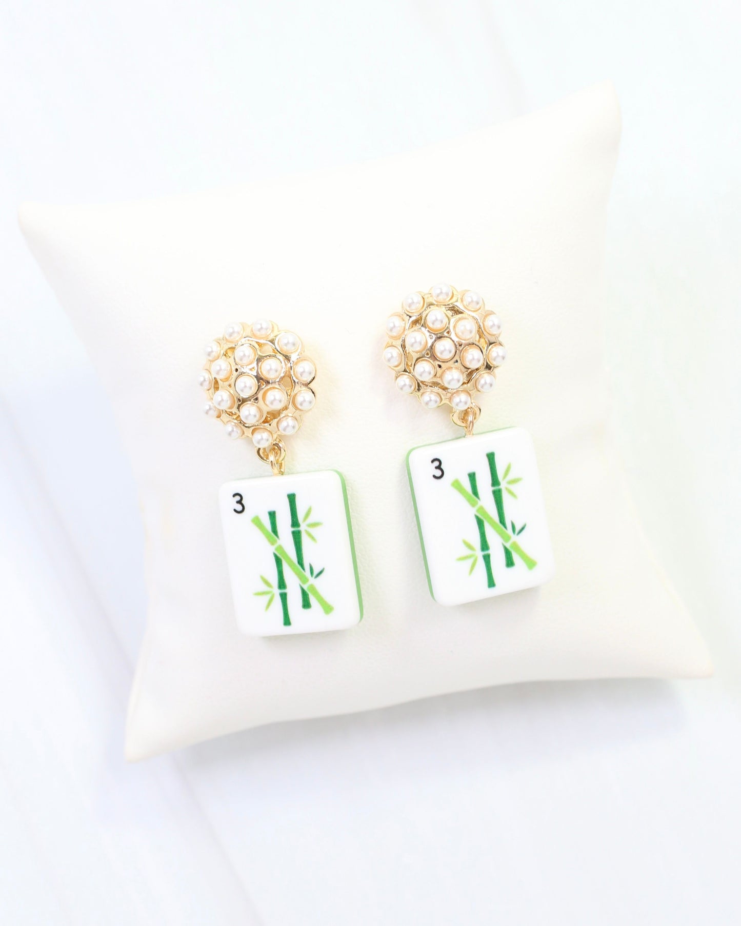 Charleston Drop Earring Green