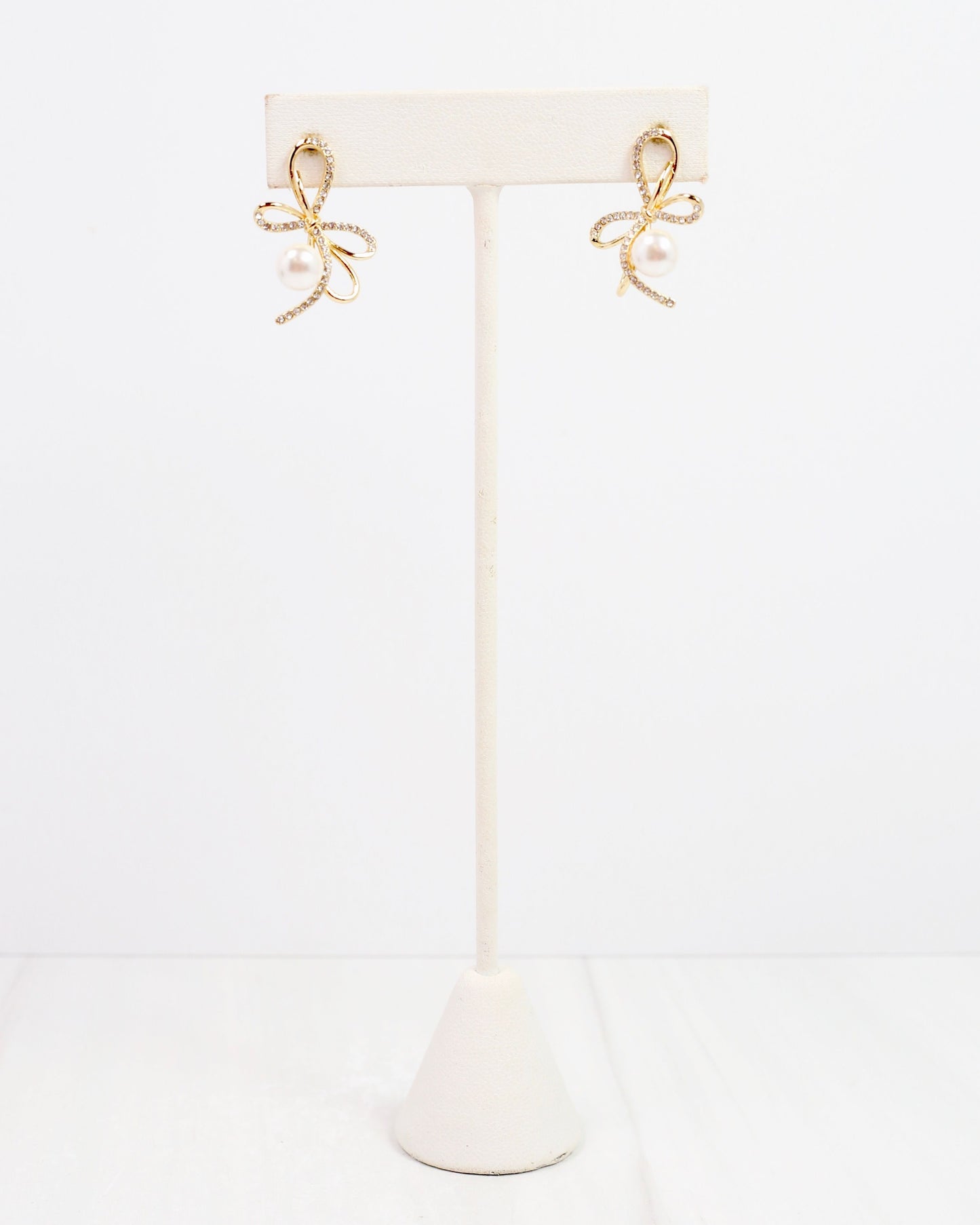 Ashley Bow Earring Gold