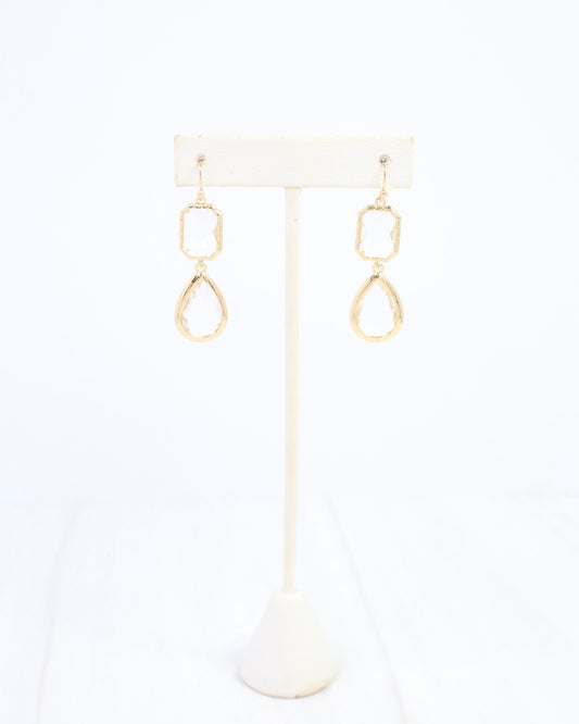 Sadie Teardrop Dangle Earring WR Gold