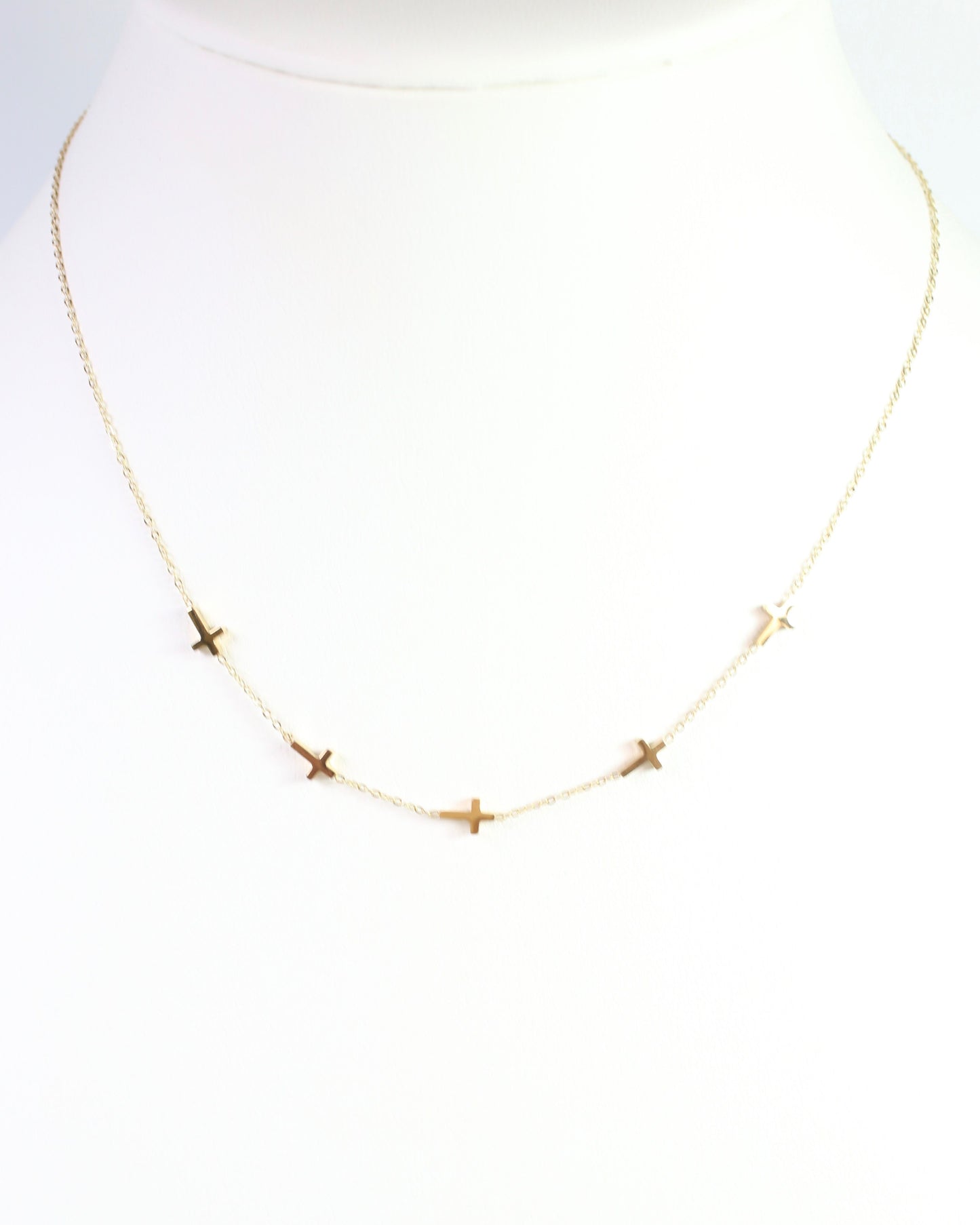 Gunnison Cross Necklace Gold