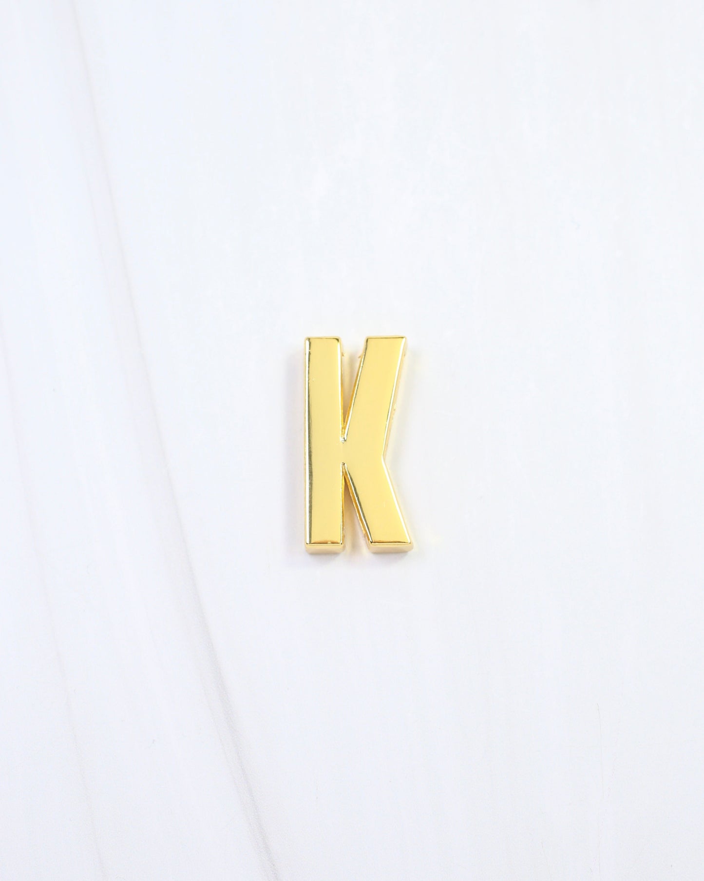 Arlett Initial Scarf Slide K Gold