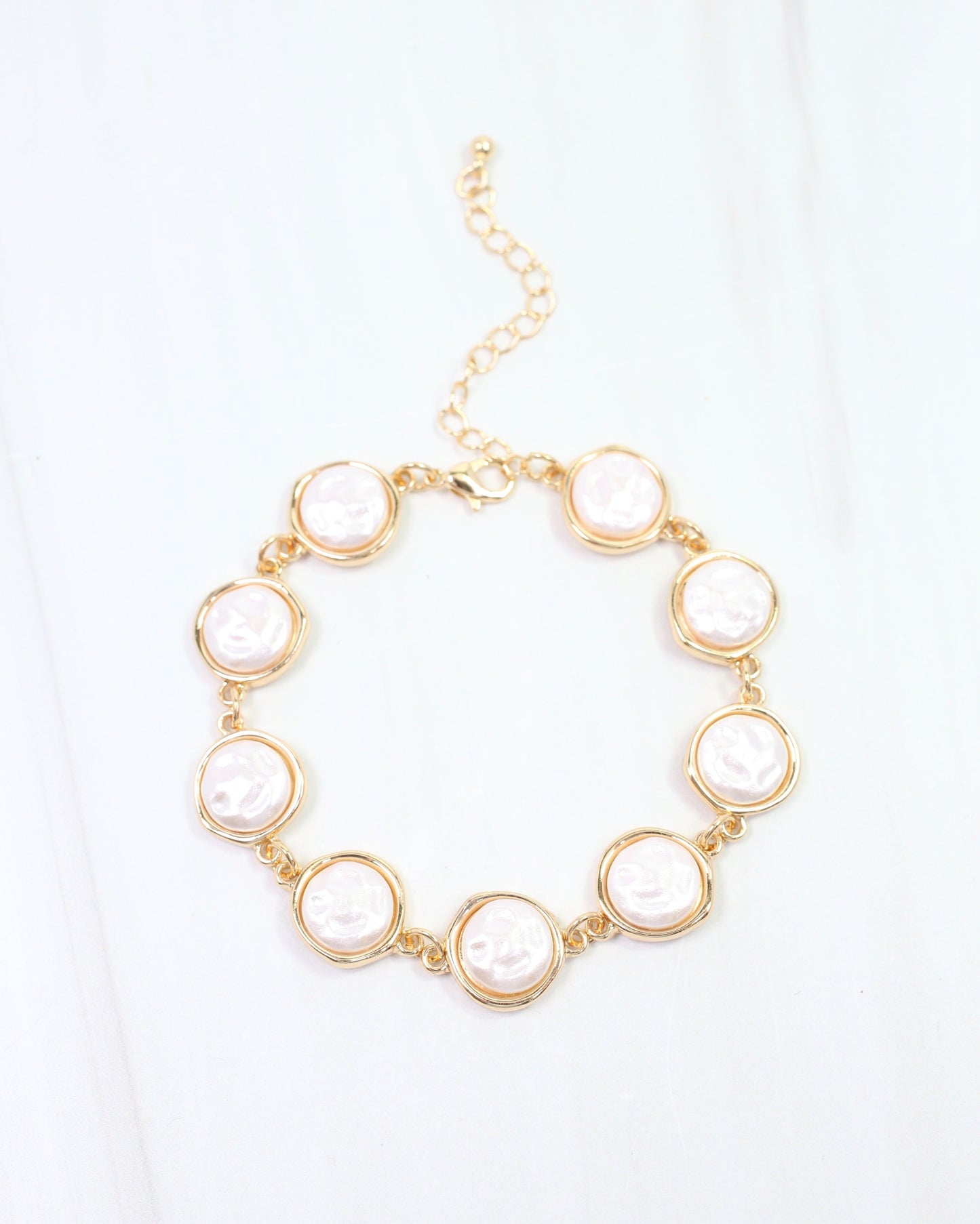 Elko Pearl Bracelet Gold