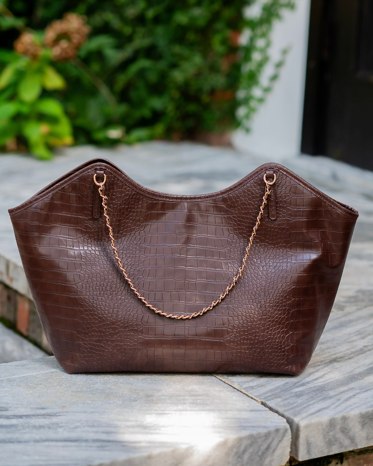 Harlow Tote Chocolate EC