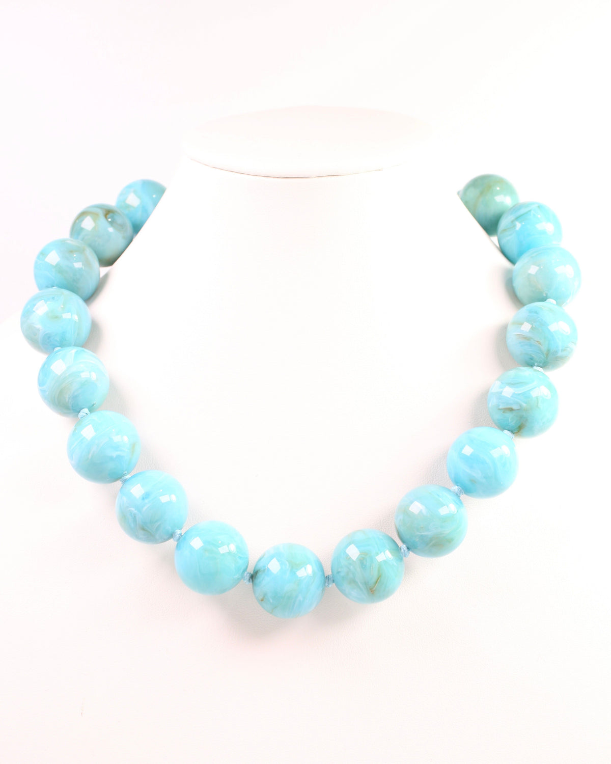 St. James Large Beaded Necklace Turquoise