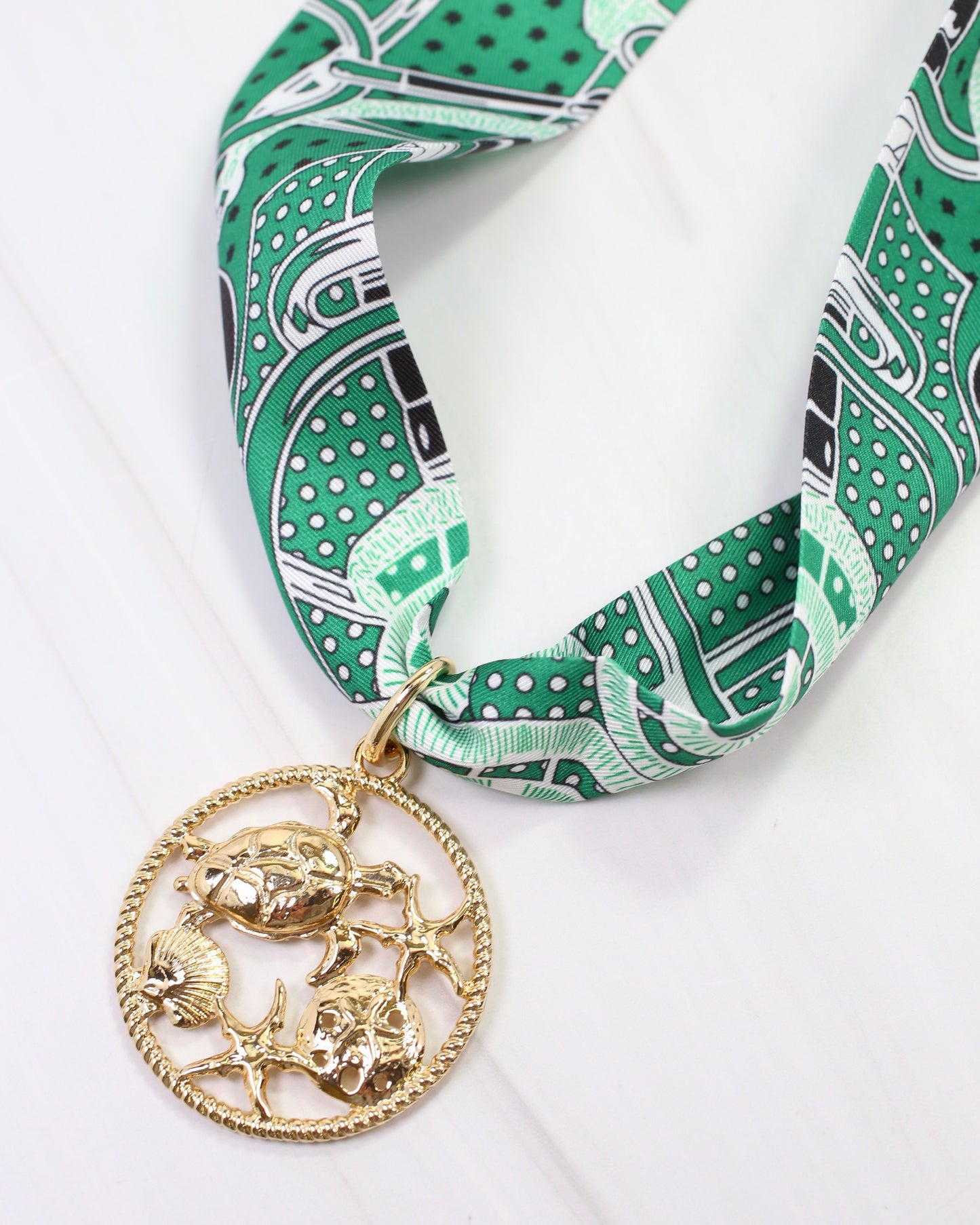 Sieta Key Sealife Charm Gold
