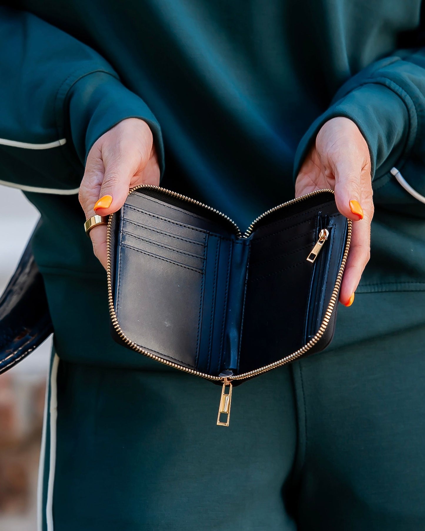 Blakely Wallet Black Nylon