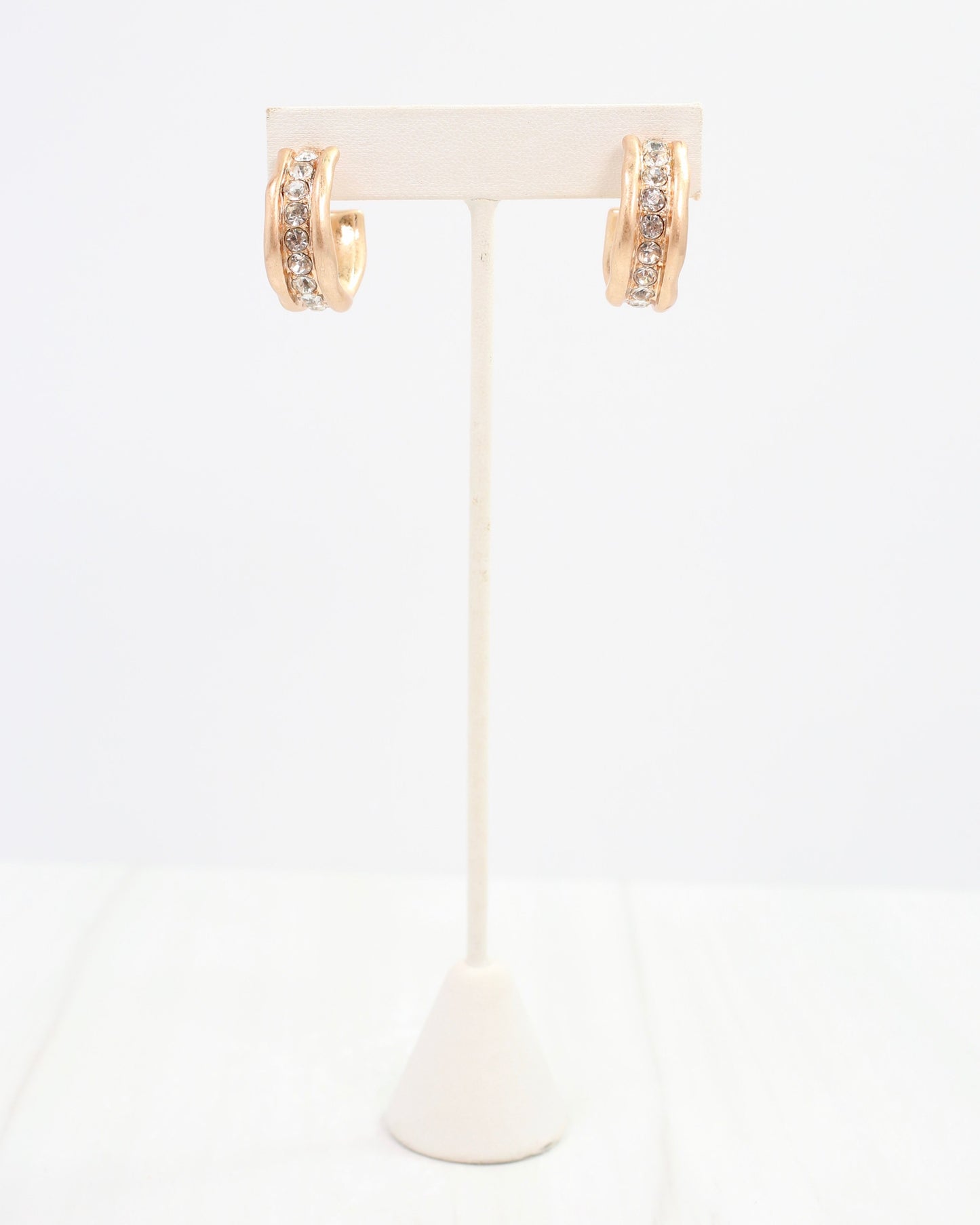 Katarina Hoop Earring Worn Gold