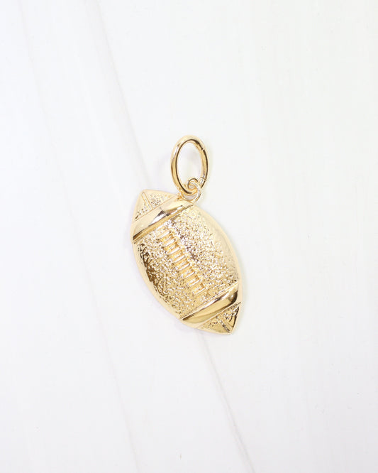 Chelsey Charm Football Gold