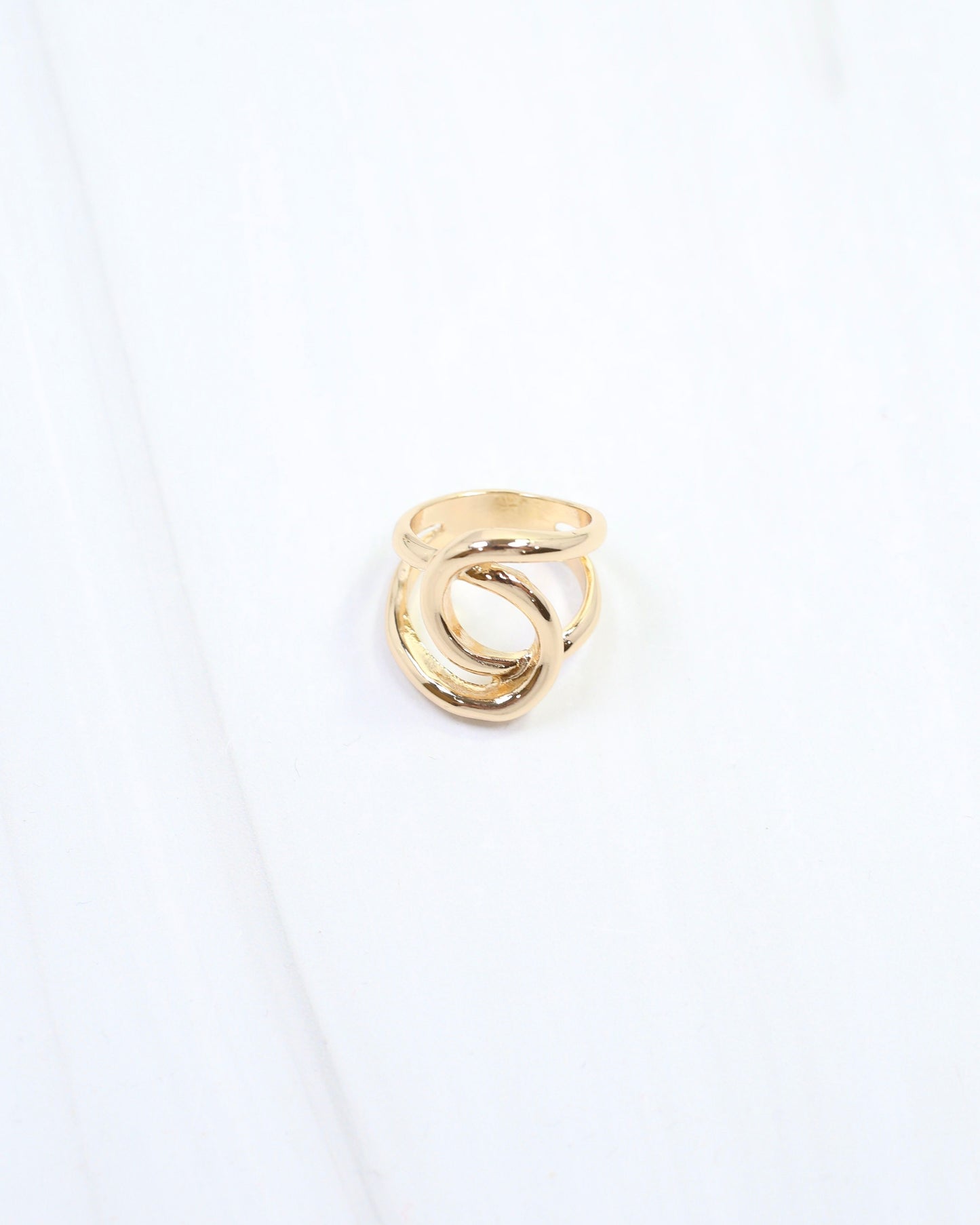 Luz Loop Scarf Slide Gold