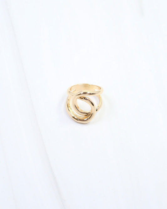 Luz Loop Scarf Slide Gold
