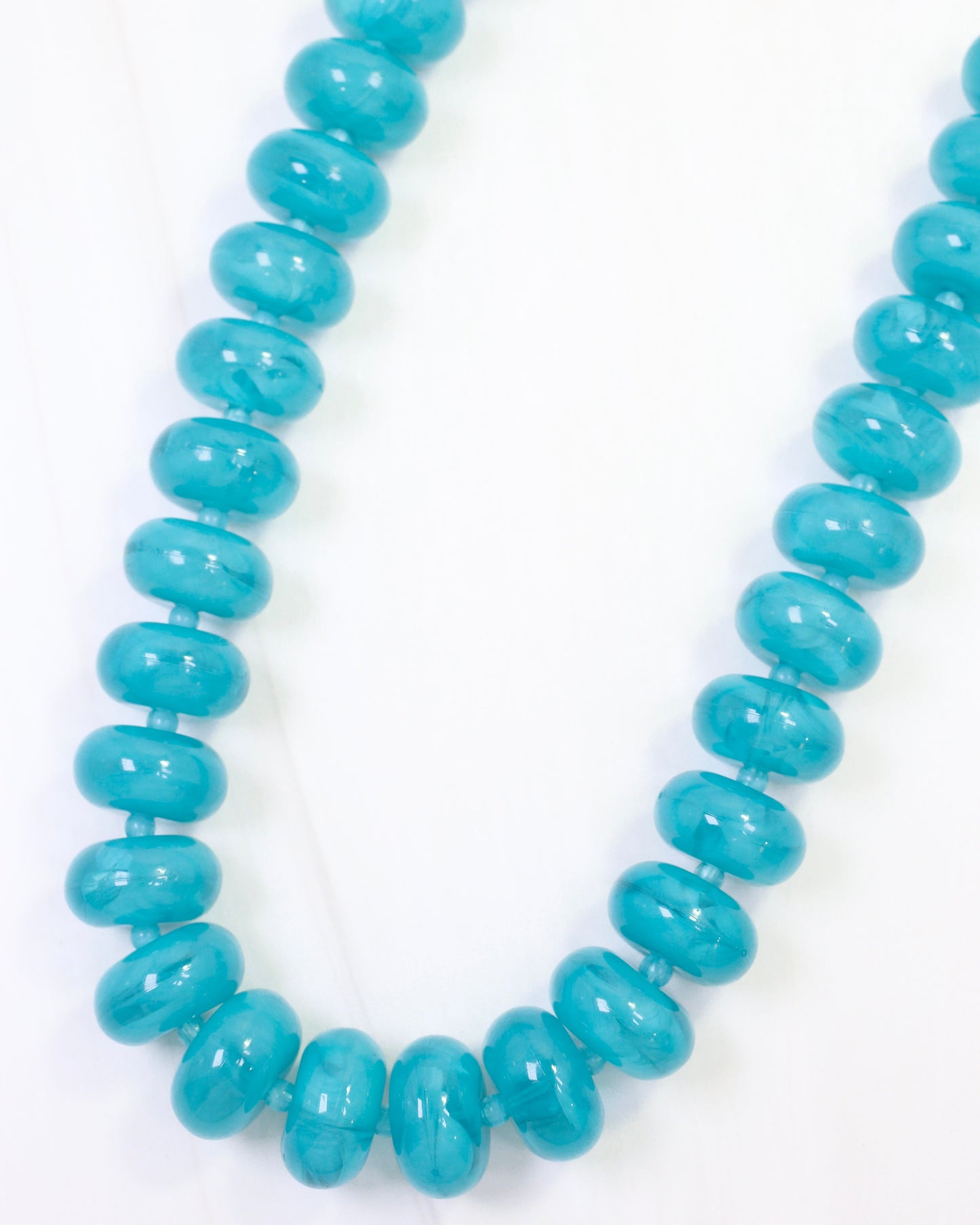 Davis Beaded Necklace Turquoise