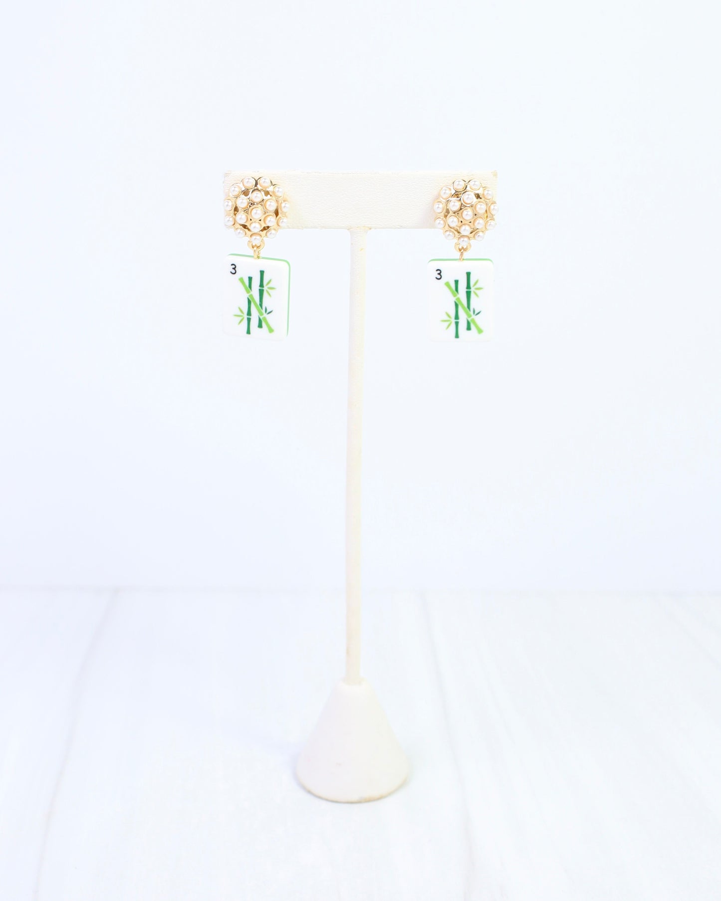 Charleston Drop Earring Green