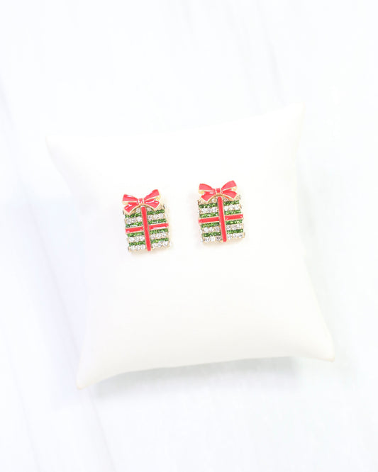 Palisades Present Stud Earring Red
