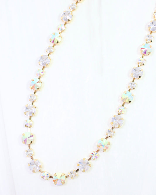 Tillman Rhinestone Necklace Clear AB