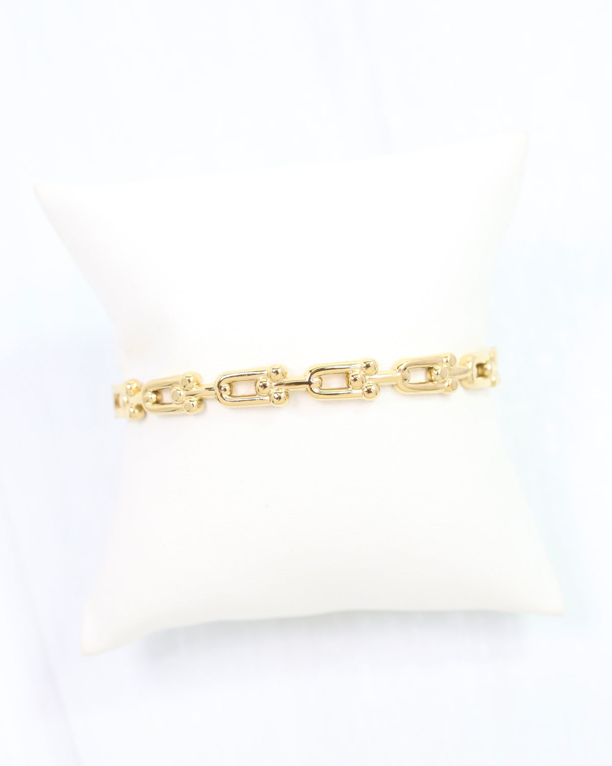 Edgefield Link Bracelet WP Gold