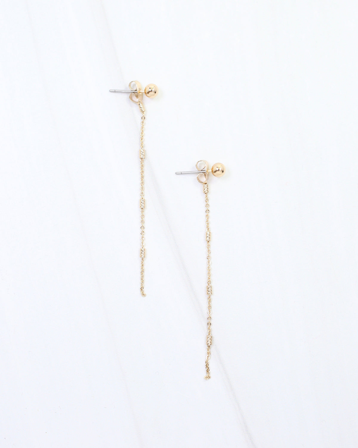 Maite Chain Dangle Earring WR Gold