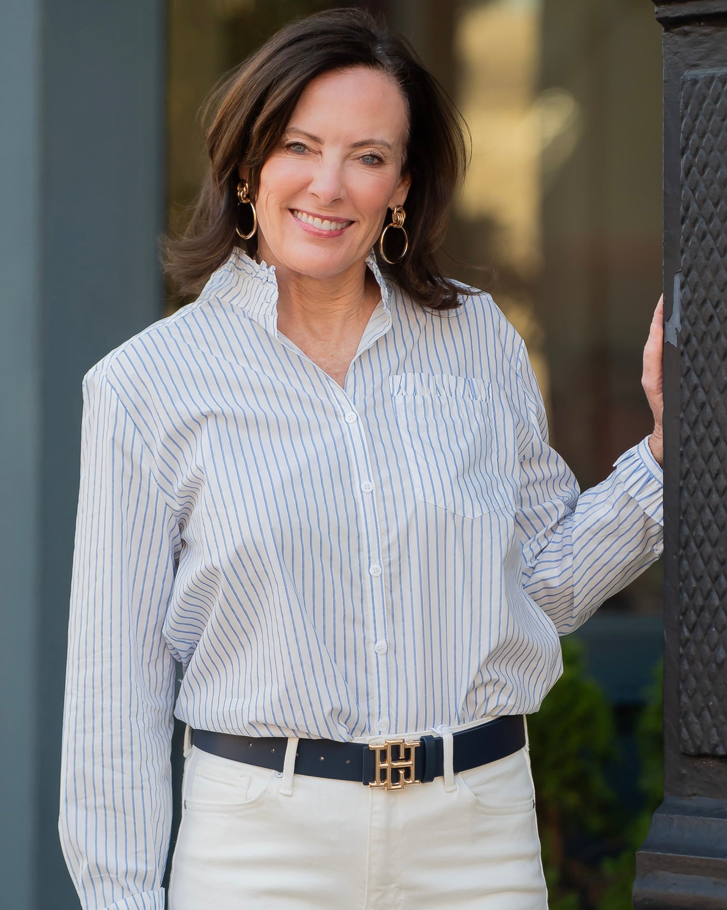 Bridgette Belt Navy